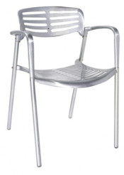 Aluminum Dining Patio Outdoor Garden Hotel Restaurant Public Furniture (JJ-A07)