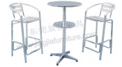 Aluminum Outdoor Bar Garden Coffee Hotel Leisure Chair (JJ-AB02)