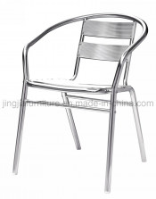 Aluminum Patio Outdoor Garden Public Hotel Restaurant Chair (JJ-A01)