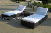 Aluminum Sun Beach Outdoor Lounge Bed Hc-W-Lb08