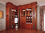 Antique Bedroom Furniture Closet by Wooden Door