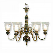 Antique Glass Chandelier CH-850-5018x6