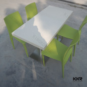 Artificial Marble Dining Room Furniture, Stone Dining Table