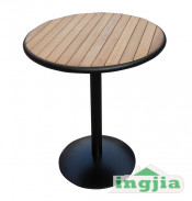 Ash Wood Aluminium Restaurant Hotel Dining Table (JT-83)