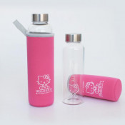 BPA Free Wholesale Glass Water Bottle with Sleeve Dn-165