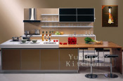 Baked Paint Kitchen Cabinet (M-L65)