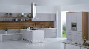 Baked Paint Kitchen Cabinet (M-L93)