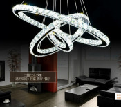 Blowing Planet Shape Crystal Lighting