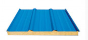 Blue Roofing Sheet Rockwool Sandwich Panel for Roof Tile