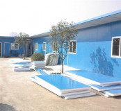 Blue Sandwich Panle for Prefabricated House