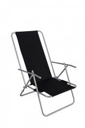 Brazilian Folding Beach Chair Camping Outdoor Chair with Two Position Adjustable Folding Chair with Texeline