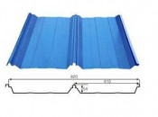 Bright Blue Yx54-410-820 Galvanized Roofing Sheet for House