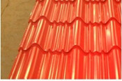 Bright Orange Galivanized Corrugated Roofing Sheet for House