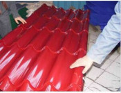 Bright Red Galvanized Corrugated Roofing Sheet for House/ Roof