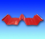Bright Red Yx68-360-720 Corrugated Roofing Sheet