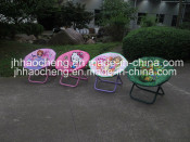 Camping Beach Chair Folding Moon Kids Chair with Cartoon Animal Printing