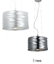 Carbon Steel and Glass Modern Pendant Lights (799S)