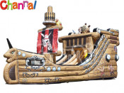 Caribbean Pirate Ship Slide/Inflatable Slides for Sale B005