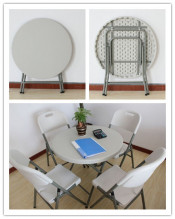 Cheap Small Round Plastic Folding Table (SY-60Y)
