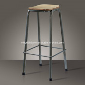 Cheap and Practical Wood Top Stool