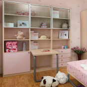 Children Pink Studying Room Bookcase (SG11121)