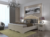 China Holike Simple Europe Series Wooden Bed