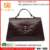 China Wholesale Luxury Satchel Genuine Crocodile Leather Handbag (M690A-A1637)