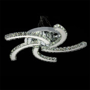 Chrome Crystal Lighting Chandelier LED Ceiling Lamp (EM1405)