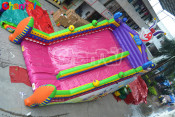 Circus Slide Inflatable Clown Slide Chsl465