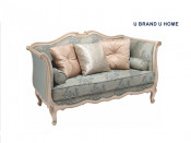 Classic Style Wood Frame Sofa for Living Room Furniture