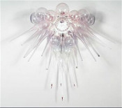 Clear Murano Glass Chandelier with Superior Quality