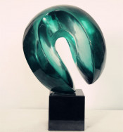 Clear Resin Art Sculpture, Glass Sculpture