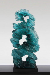 Clear Resin Sculpture for Hotel Decoration