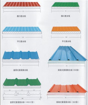 Color Sheet Sandwich Panel for Roofing