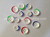 Colorful 4 Holes Resin Shirt Button