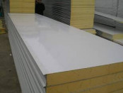 Colorful Galvanized Steel Rockwool Sandwich Wall Panel