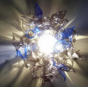 Colorful Murano Plates Pendant Lighting