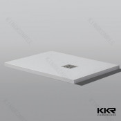Competitive Price Customized Rectangular Solid Surface Shower Tray