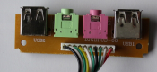 Computer Case Audio USB Connector