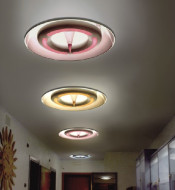 Contemporary Acryl Carbon Steel Aluminium Livingroom Ceiling Lamp (732C)