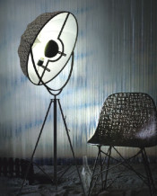 Contemporary Carbon Steel Floor Stand Lamp Studio Floor Lamp (737F)