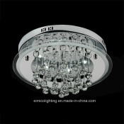 Contemporary Semi Flush New Ceiling Light Polished Chrome Chandelier