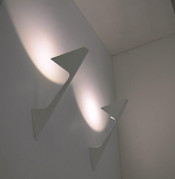 Contemporary White Aluminium Alloy Wall Mounted Lamp (897W)