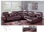 Corner Sofa with Hidden Table and Cupholder, Recliner Sofa (E3595)