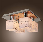 Crystal LED Glass Ceiling Lamp (CW8001-4L)