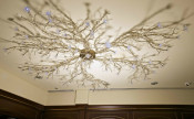 Customized Crystal Coral Pendant Lamp