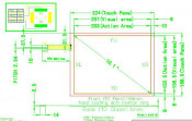 10.1 Inch 4 Wire Resistive Touch Screen Panel