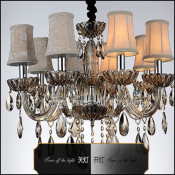 Decorative Ceiling Chandelier / Hanging Crystal Lighting Lamp