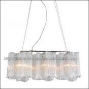 Decorative Project Haning Lighting Lamp with Clear Crystal Glass Shades