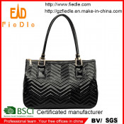 Designs Fashion Beautiful Ladies Patent Leather Lady Handbag (N963-A1647)